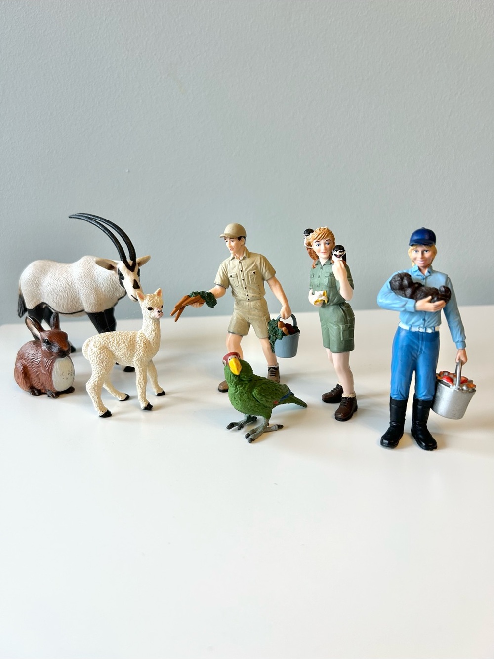 Safari Ltd. Animal and Rare Zookeeper Figures